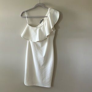 Lulus Dress, Off White, Size M